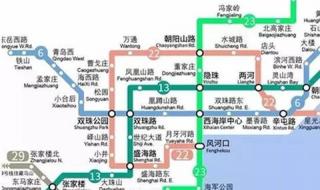 青岛地铁线路图